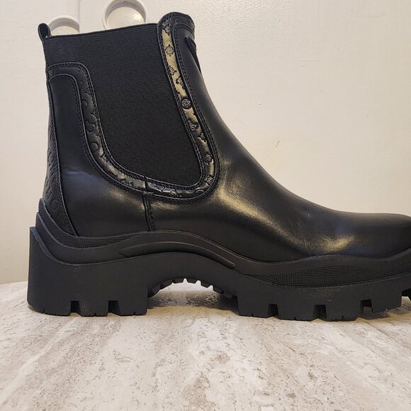 GUESS Womens Yesses Triple Tr Black 11M - A001 - Picture 6 of 9